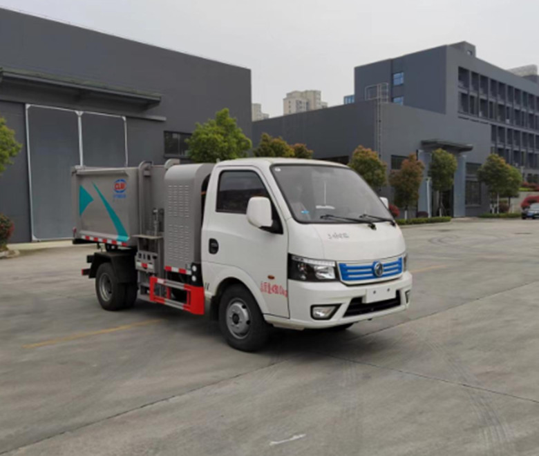  東風(fēng)純電動掛桶式垃圾車			